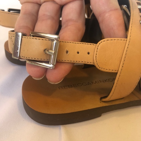 Rebecca Minkoff Leather Sandal Size 6M - Picture 4 of 8